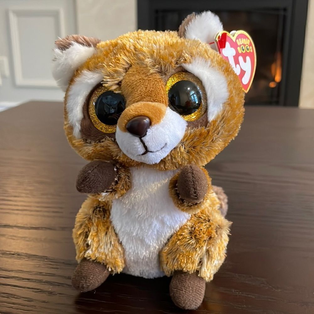 2020 Ty Beanie Boos Rusty the Red/Orange Fox 6” tall NWT Excellent Condition - Picture 6 of 9